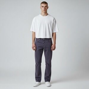 AG Adriano Goldschmied The Protege Straight Leg Jeans Men's 36x34 Blue Made USA